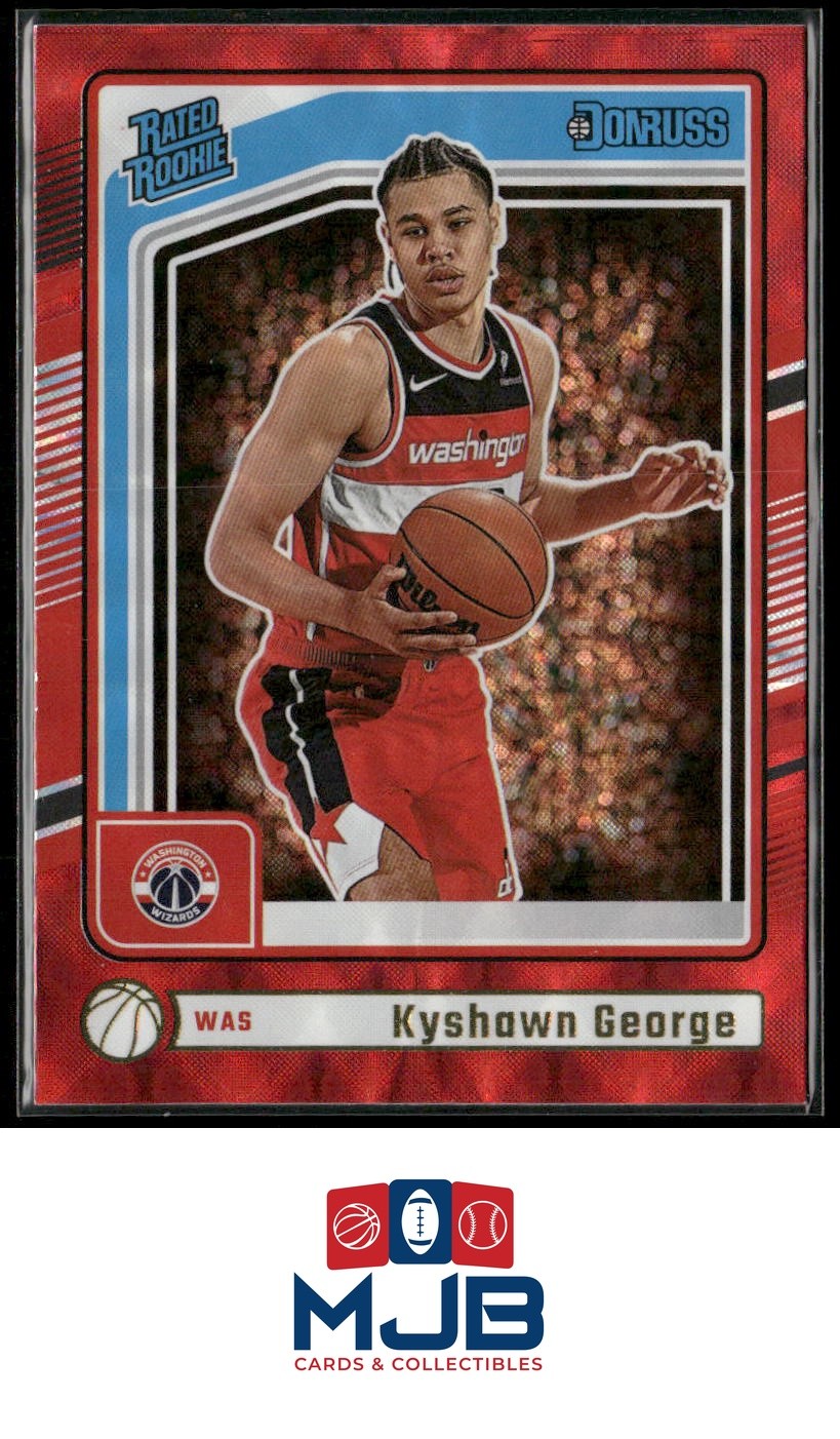 2024-25 Donruss Kyshawn George International Rookie #225