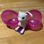 Vintage 1999 Burger King Pokemon Mew Action Figure Toy w Ball/Pokeball Nintendo