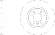 Vented Brake Discs and Pads Rear Proformer PBD8752+PBP7285 fits VAUX PEUGEOT+