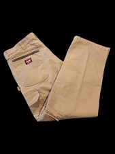 Wrangler Ripstop DOUBLE KNEE Workwear Cargo Pants 38x30 Tan Utility Carpenter
