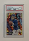 2025 Panini Mosaic - Rookies Jaxson Dart #362 Choice Fusion Red & Yellow Mosaic