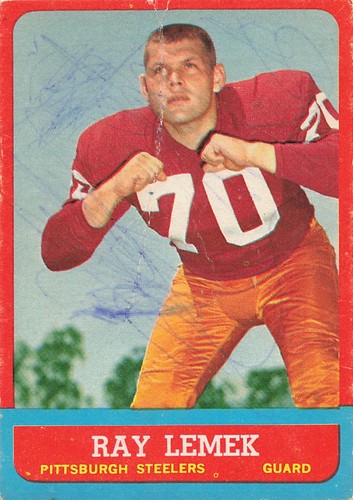 Ray Lemek #127 1963 Topps card