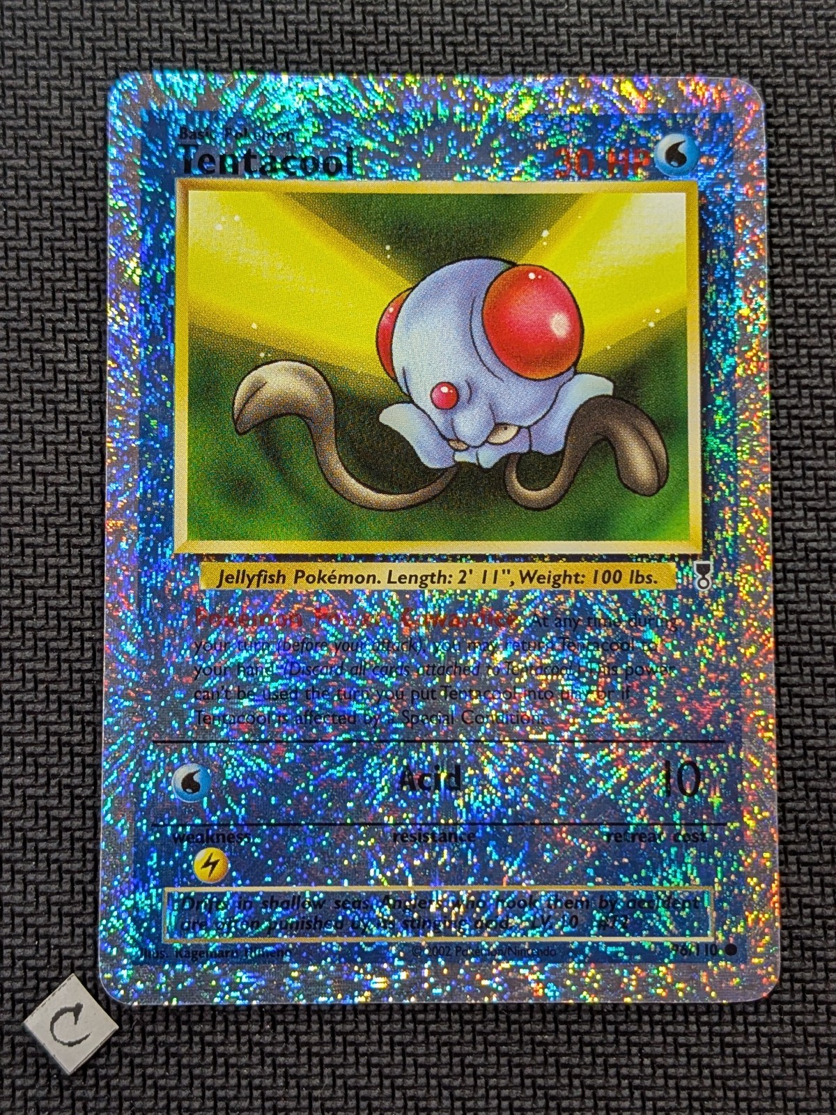 Tentacool 96/110 - Legendary Collection Reverse Holo Pokemon TCG NM