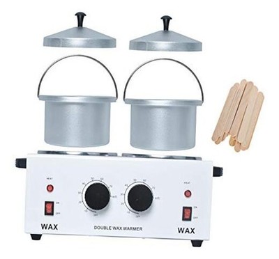 Electric Double Pot Wax Warmer Melting Heater Machine For Facial Skin Total 