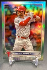 2022 Topps Bryce Harper #250 Rainbow Foil Phillies