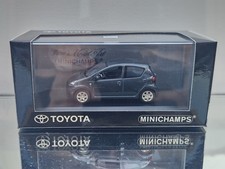 1:43 Minichamps TOYOTA AYGO 2005 Dark Gray In Box.