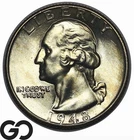 1948 Washington Quarter, Premium Quality Superb Gem BU++