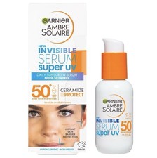 Image of Garnier Ambre Solaire SPF 50+ Super UV Invisible Face Serum 30ml (8376)
