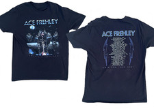 2 Sides Ace Frehley 2021 American Tour Black Shirt S-5Xl HT353