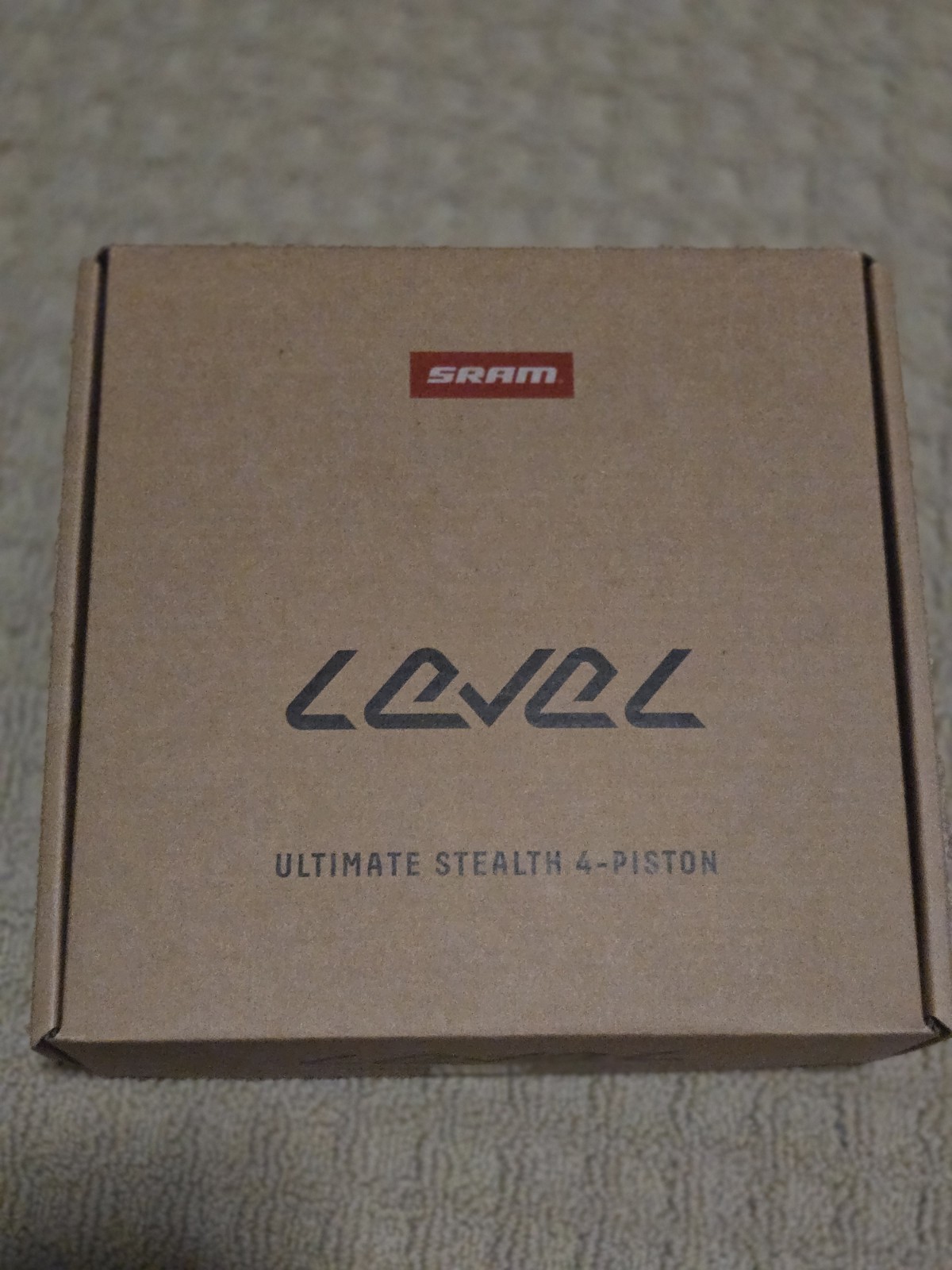 SRAM Level Ultimate Stealth 4 Piston Disc Brake and Lever - 