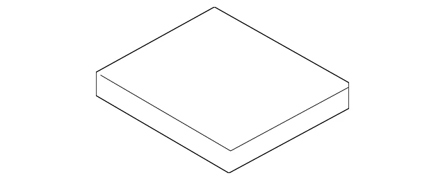 Nissan TITAN XD 2017-2019 genuino - Filtro de aire 27277-4HH0A Foto 2 de 3