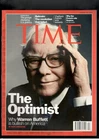TIME 2012 WARREN BUFFETT  AMERICA THE OPTIMIST magazine January 23