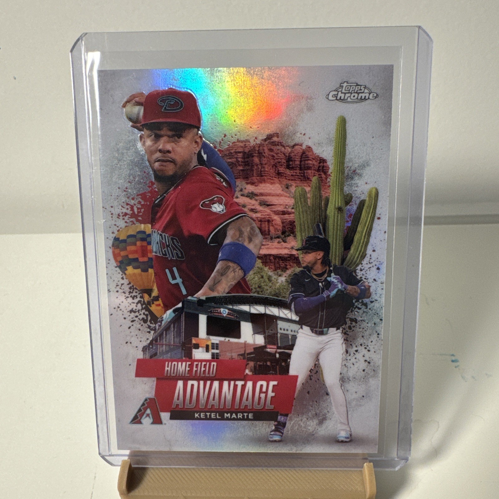 2025 Topps Chrome Ketel Marte Home Field Advantage SP #HA-20 Diamondbacks