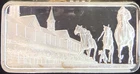 1975 Kentucky Derby America Th Beautiful Hamilton Mint-0.999 Silver 1 Oz Art Bar