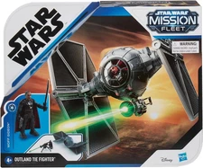 Star Wars Mission Fleet Moff Gideon Action Figure Outland Tie Fighter