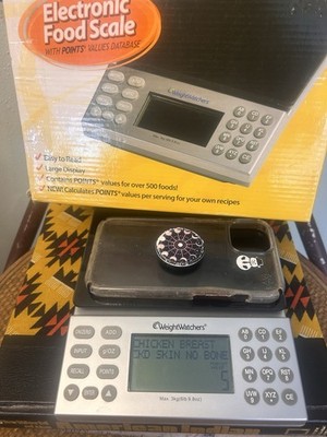 Weight Watchers Electric Food Scale Points System Programmed Resolution Diet