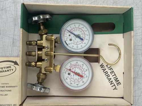 JB Industries Charging Testing Manifold M2-8 EDP 28008 USA + Gemline CH-113 NEW - Picture 4 of 8