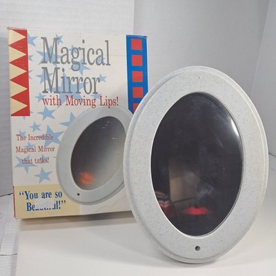 Magical Mirror with Moving Lips Electronic talking You Are So Beautiful Vintage