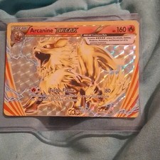 Pokémon Arcanine BREAK XY180 Promo Holo Black Star 160 HP 80 ATK XY-P Card