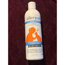 Allerpet Cat Dander Remover For People With Allergies To Cats 12 oz