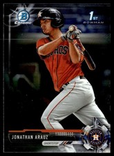 2017 Bowman Chrome Prospects Jonathan Arauz Houston Astros #BCP155