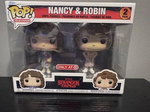 Funko Pop! Stranger Things Nancy & Robin Target Exclusive 2 Pack Vinyl Figures
