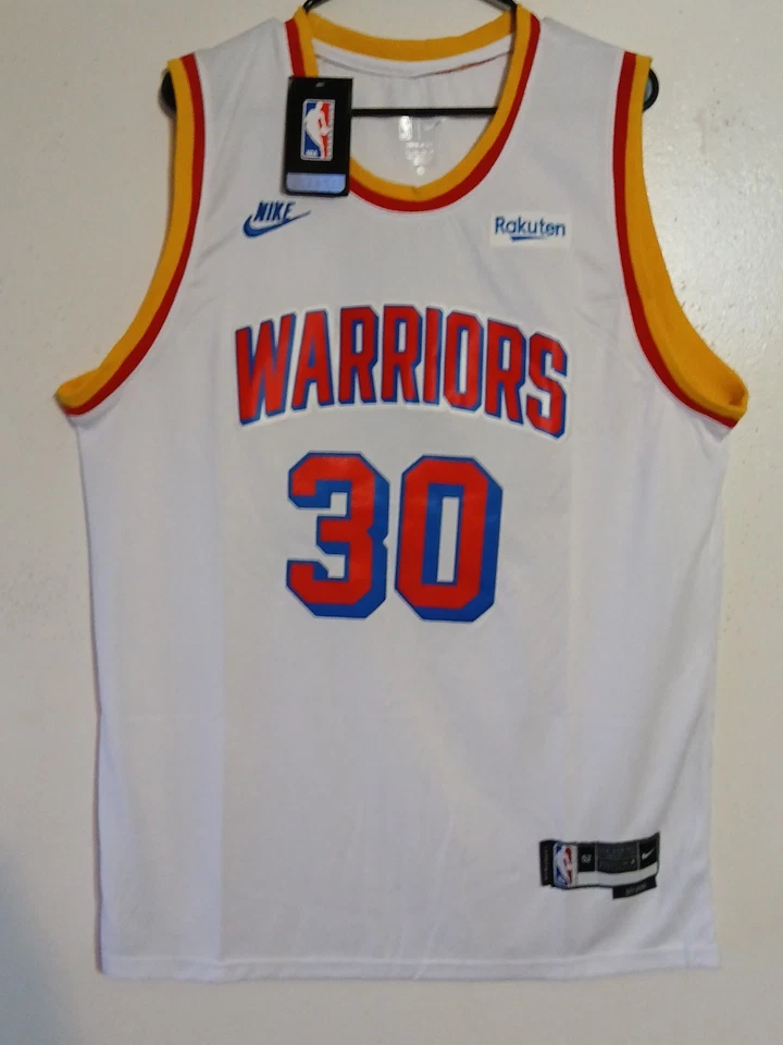 Camiseta deportiva Golden State Warriors clásica #30 Stephen Curry talla XL Foto 3 de 4