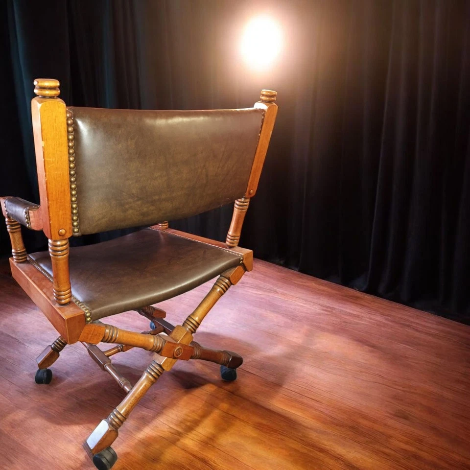 A Pair Of Rare Vintage Hollywood Regency Directors Chairs - Image 2 of 4