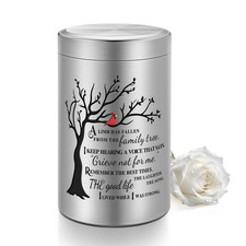 Small Urns for Human Ashes Memorial Decorative Mini Cremation Urns for Women ...