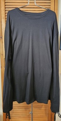 Gothicana by EMP Langarmshirt Gr. XXL Schwarz Schnürung D-Ringe Gothic Metal
