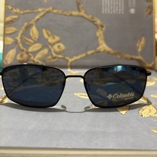 Columbia Men's Pine Needle MR Sunglass Satin Black New