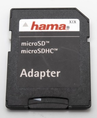 Hama 4GB micro SD SDHC memory card  Speicherkarte +  Adapter