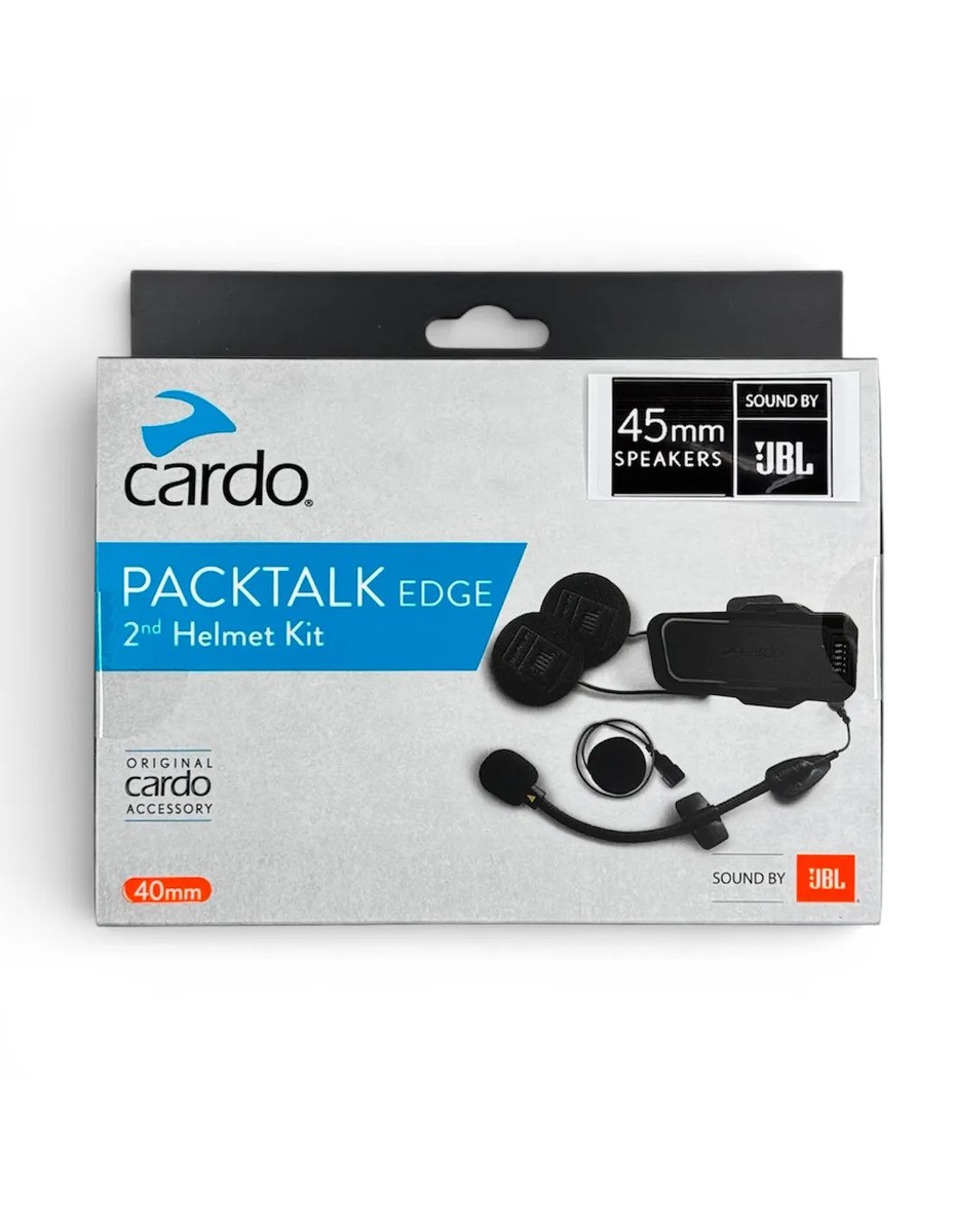Cardo PackTalk EDGE /PRO JBL 45mm 2ND Helmet Kit Premium Sound