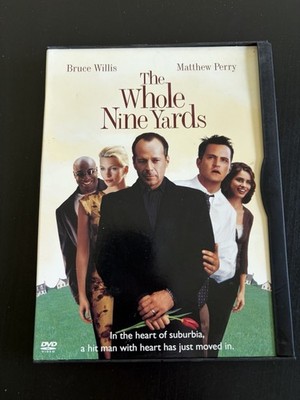 The Whole Nine Yards DVD Movie Bruce Willis Matthew Perry Hitman Comedy 2000