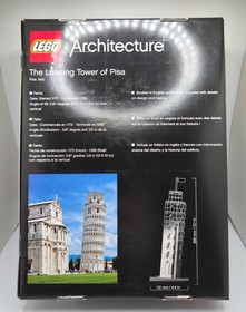 LEGO ARCHITECTURE &ndash; 21015 &ndash; THE LEANING TOWER OF PISA - SEALED - NIB - RETIRED