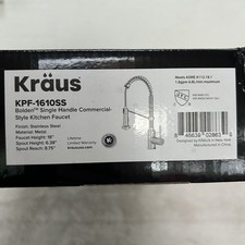 Kraus KPF-1610SS Bolden Single Handle 18-Inch Commercial Kitchen Faucet
