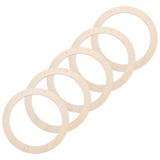  5 Pcs Holzkranz Kranzrahmen Blumengirlandenrahmen Wreath Making Supplies