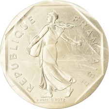 Monnaie, France, 2 Francs, 1979, Pessac, Piéfort, FDC, Argent, Gadoury:123.P2