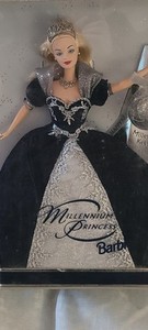2000 Mattel Barbie Millennium Princess Fashion Doll 24154 Special Edition