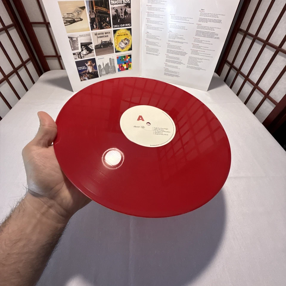 Beastie Boys Music Greatest Hits Best Of Vinyl 2020 Compilation Red White Lp R6 - Image 4 of 4