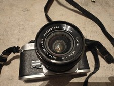 Nikon FG-20 35mm Film Camera with 28mm Vivitar Lens