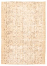 Traditional Vintage Hand-Knotted Oriental Carpet 5'11" x 8'6" Wool Area Rug