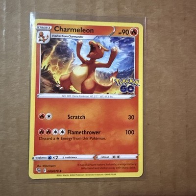 Charmeleon - Pokemon GO 009/078 - NM - Pokémon