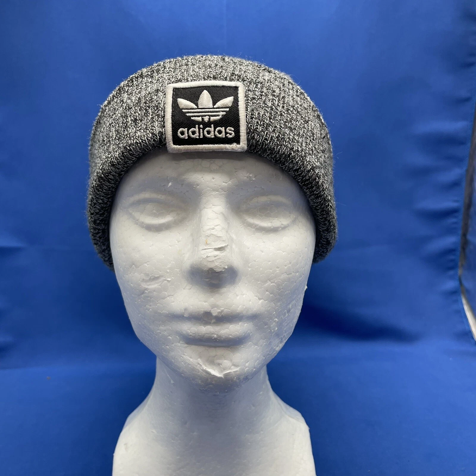 Adidas Adult Gray Logo Beanie