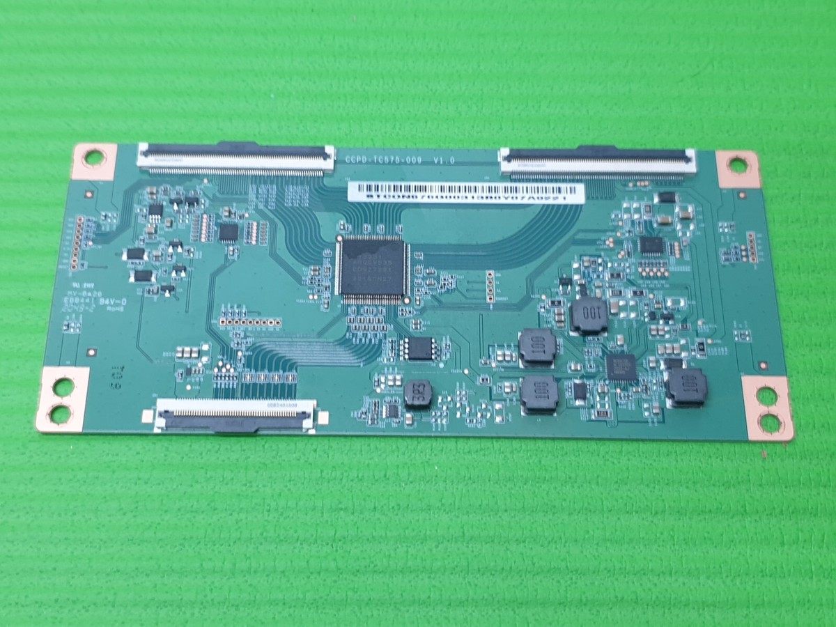 Carte Mère TCON LVDS Pour TV Hitachi 58HK6100UA / Philips 58PUS7505/12 - Modèle CCPD-TC575-009 V1.0