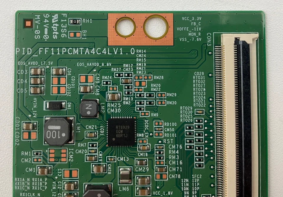 Placa TCON para pantalla comercial NEC V404 40" LJ94-39568F / FF11PCMTA4C4LV1.0 Foto 2 de 3