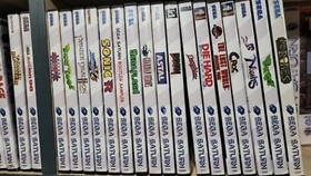 Custom Sega Saturn game case & artwork for 1-disc NTSC games. No Game Included. 