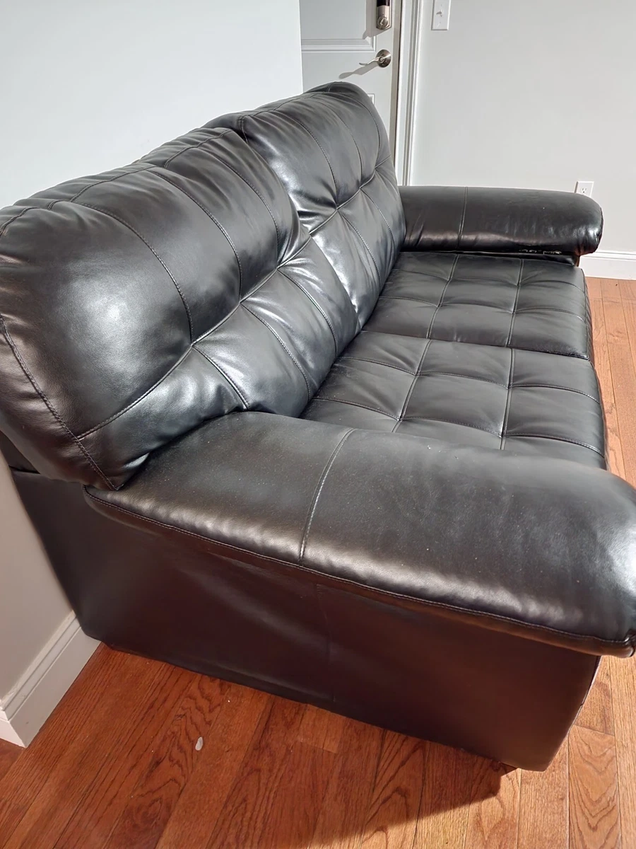 Bob S Furniture Black Leather