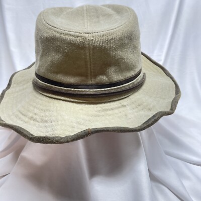 Dorfman Pacific Co DPC Outback Hat Handmade USA 100% Cotton 