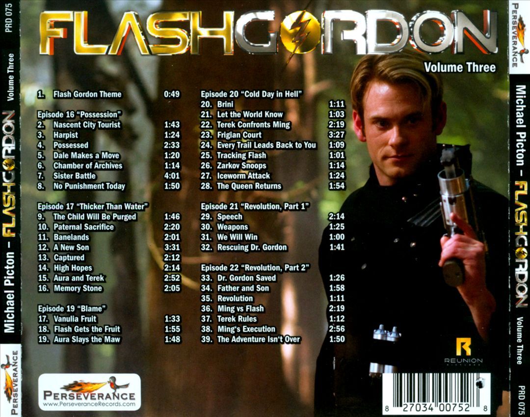 MICHAEL PICTON FLASH GORDON, VOL. 3 [ORIGINAL TELEVISION SCORE] NEW CD ...